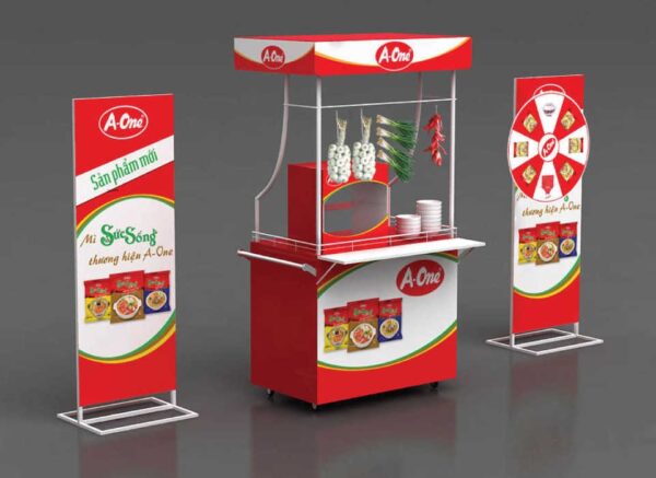 booth sampling va sampling san pham la gi thi cong ke ban hang hoi cho chuyen nghiep kfinv