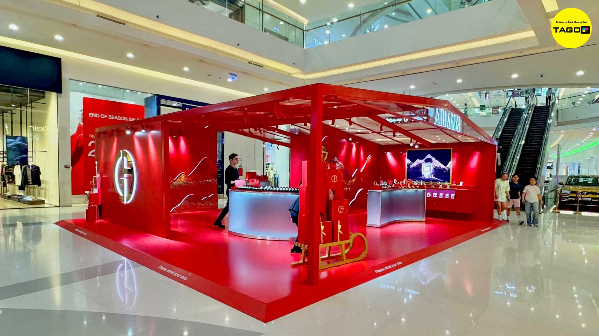 Thi công Booth quảng cáo