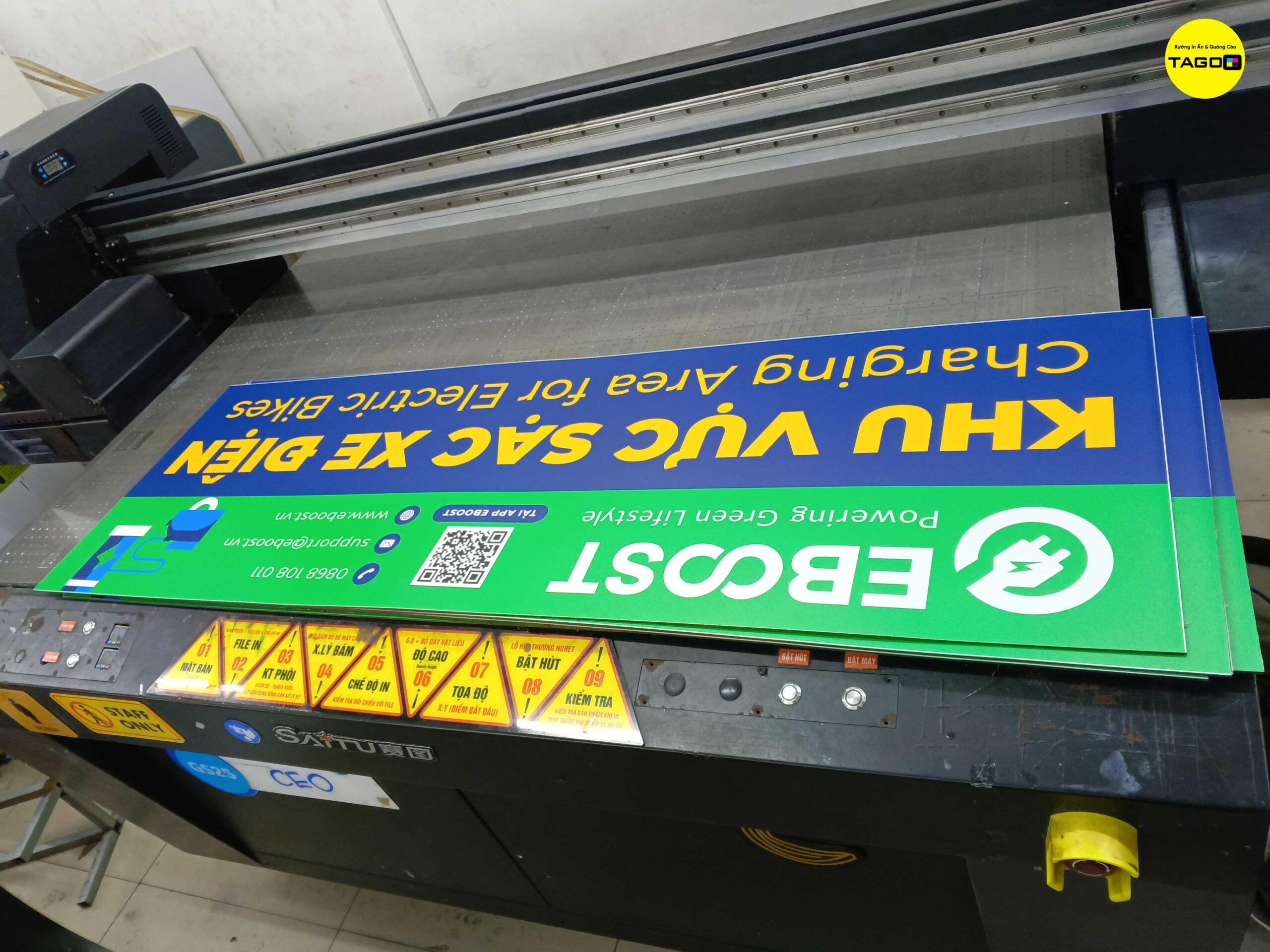 In uv trên alu