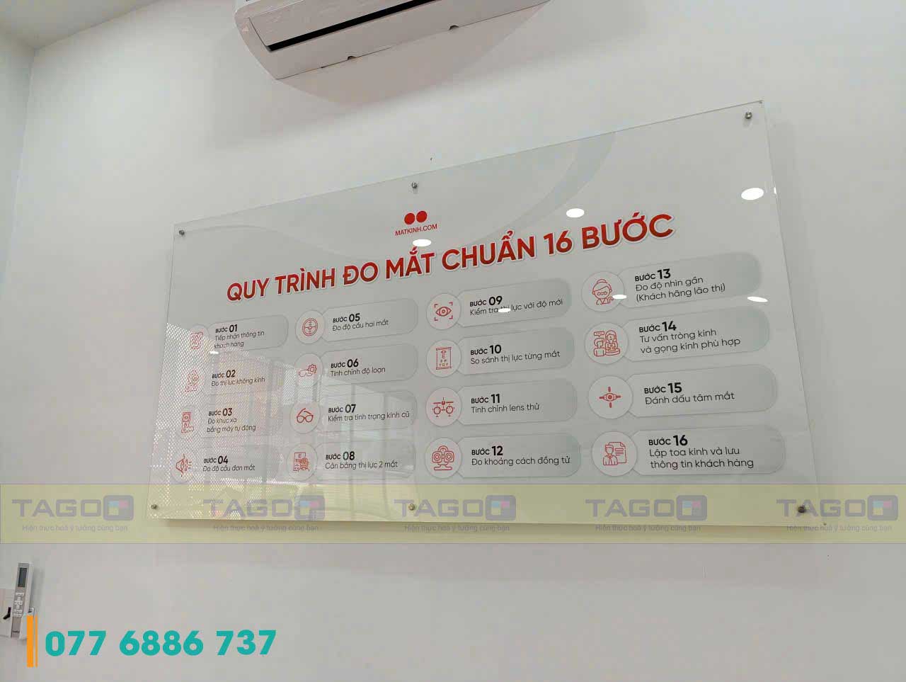 Khung tranh mica - Khung ảnh mica - Poster mica 14 Khung tranh mica treo tường