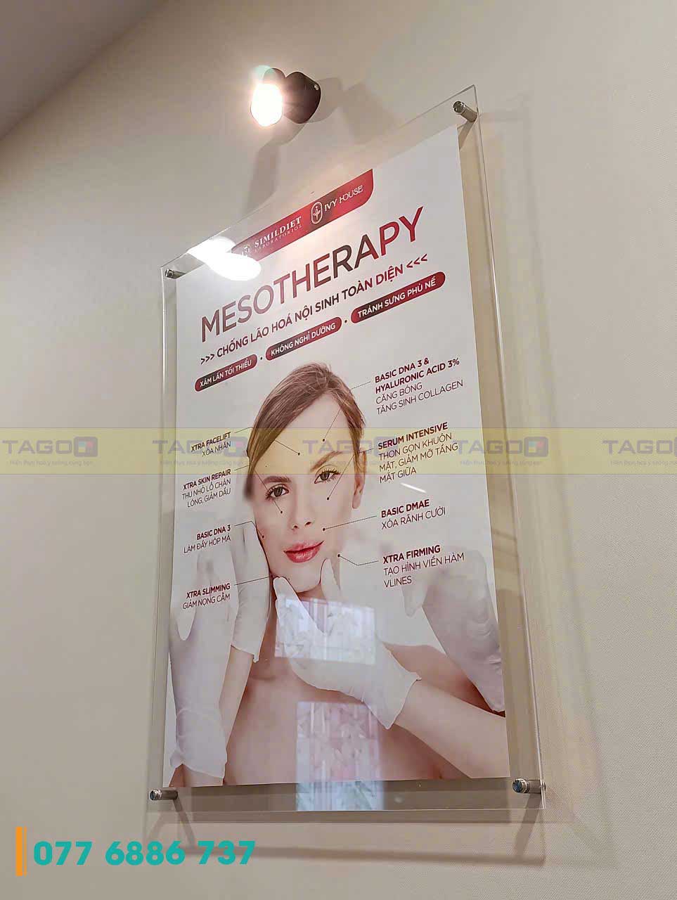 Khung tranh mica - Khung ảnh mica - Poster mica 13 Khung tranh mica treo tường