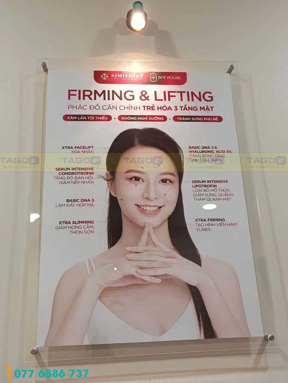 Khung tranh mica - Khung ảnh mica - Poster mica 10 Khung tranh mica treo tường