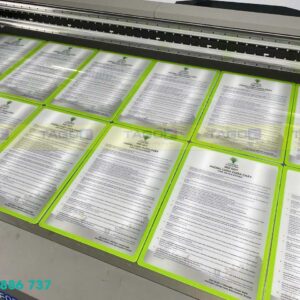 Bảng tiêu lệnh PCCC và bảng nội quy PCCC mica in UV đúng quy định